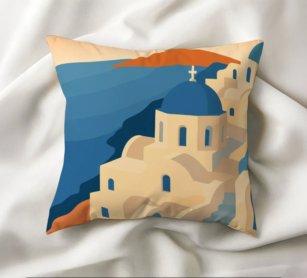 Santorini cuscino da minimalist designs