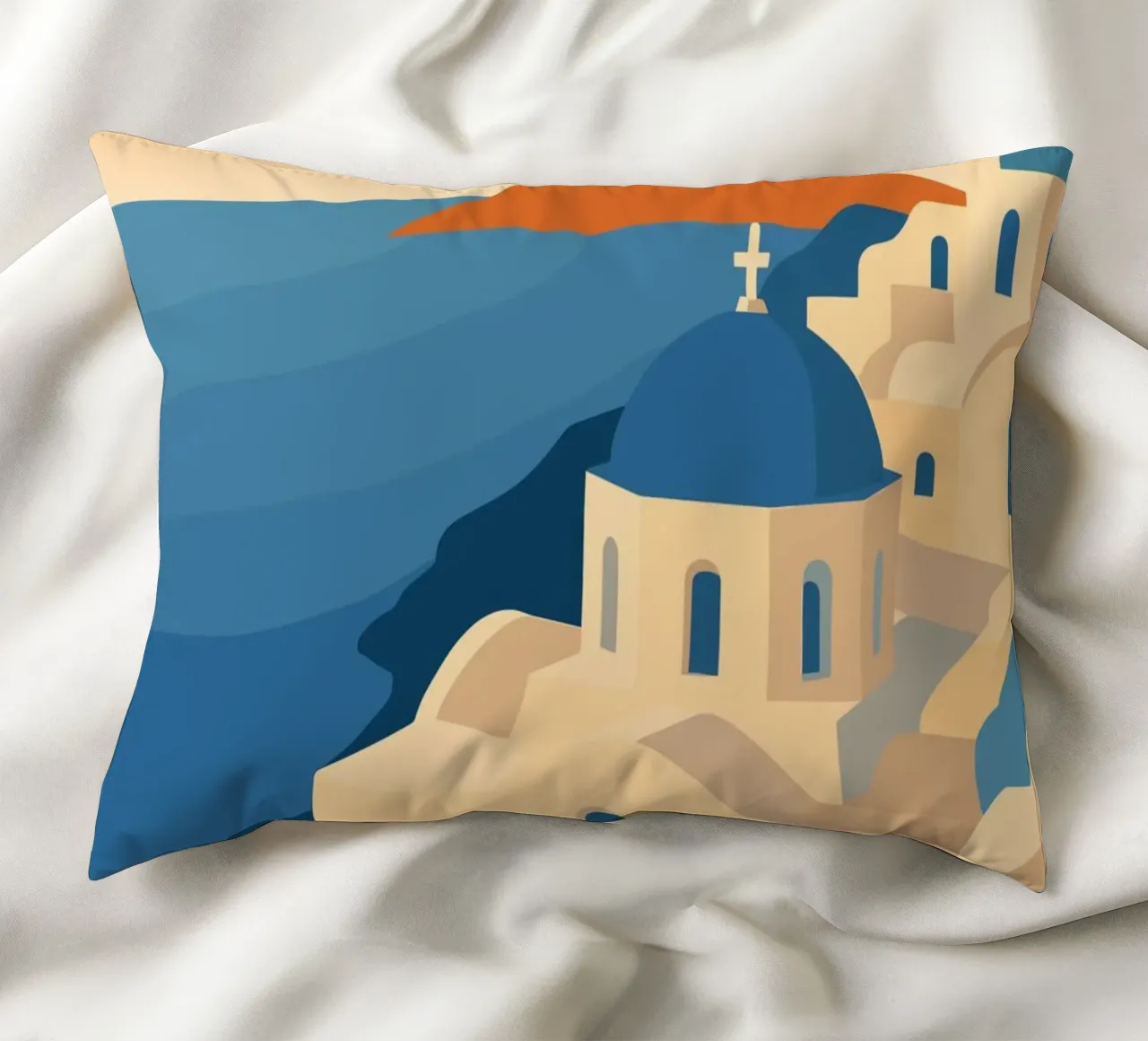 Santorini cuscino da minimalist designs