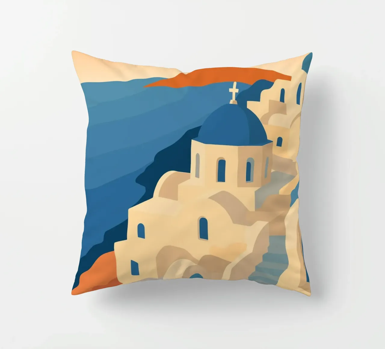 Santorini cuscino da minimalist designs