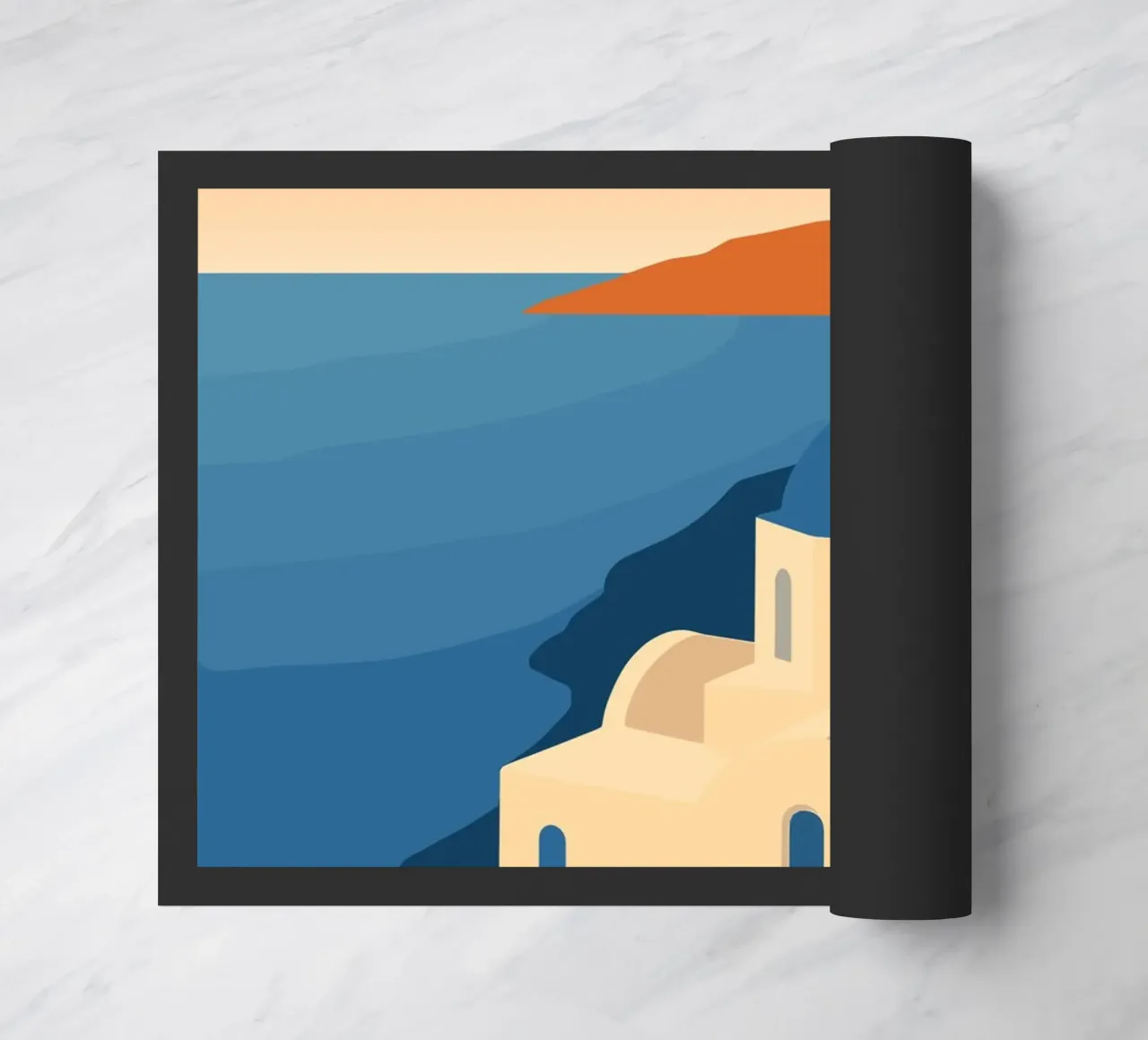 Santorini zerbino da minimalist designs