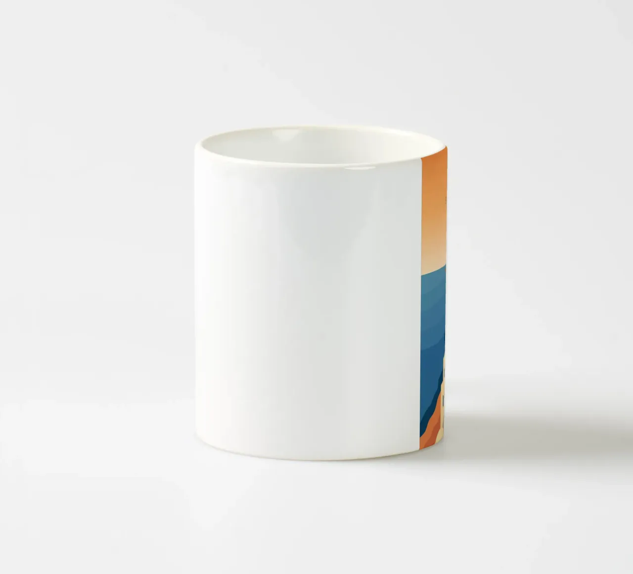 Santorini tazza in ceramica da minimalist designs