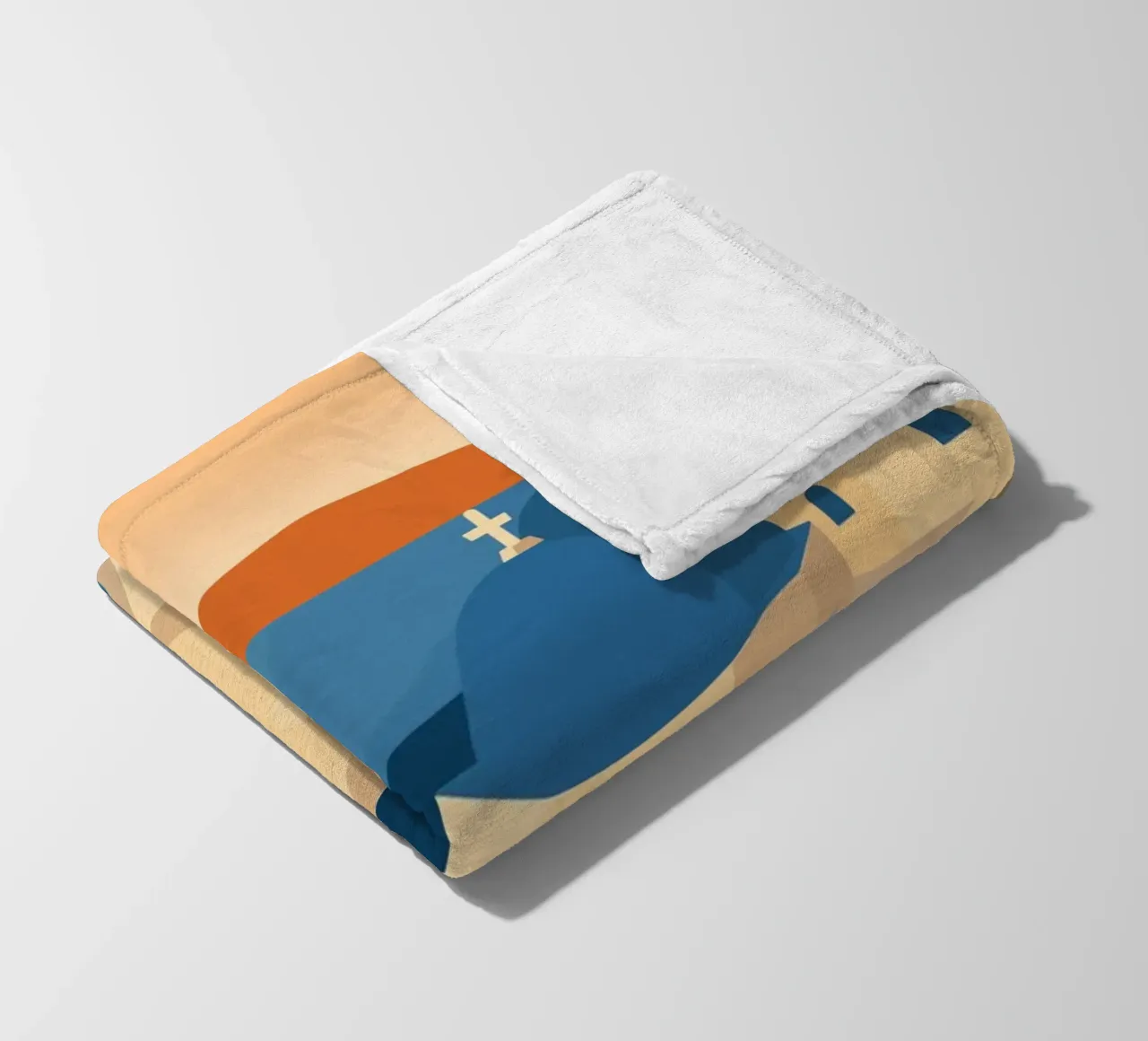 Santorini coperta in pile da minimalist designs