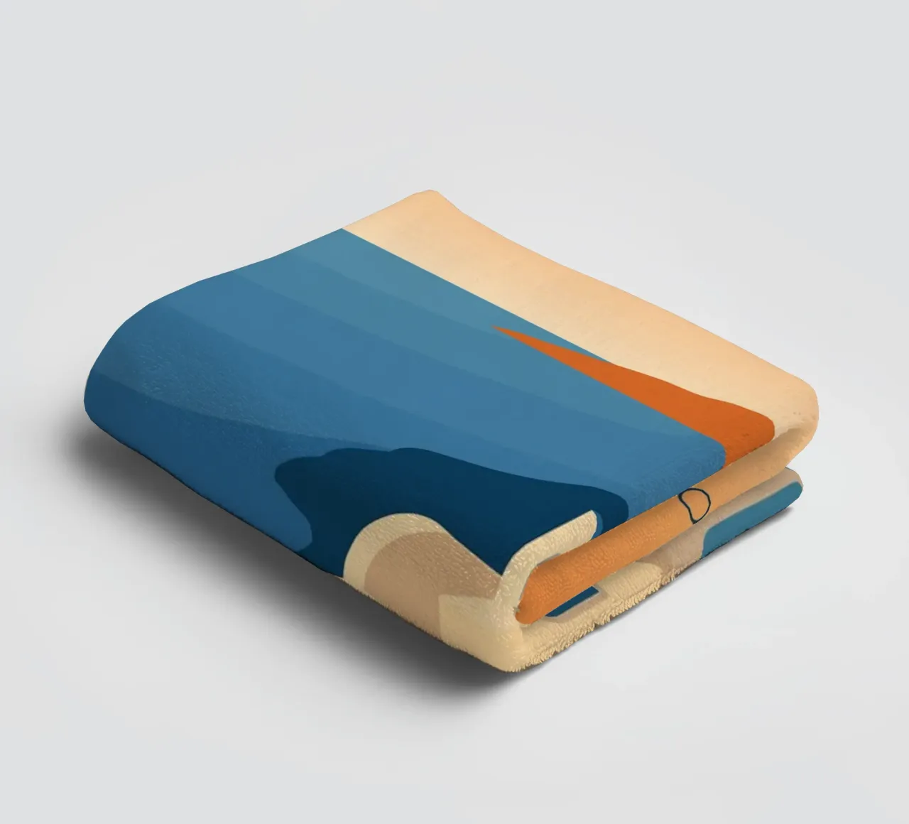 Santorini asciugamano da bagno da minimalist designs