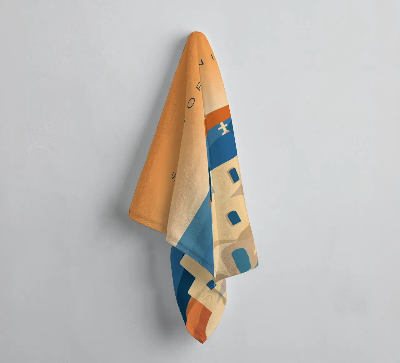 Santorini asciugamano da bagno da minimalist designs