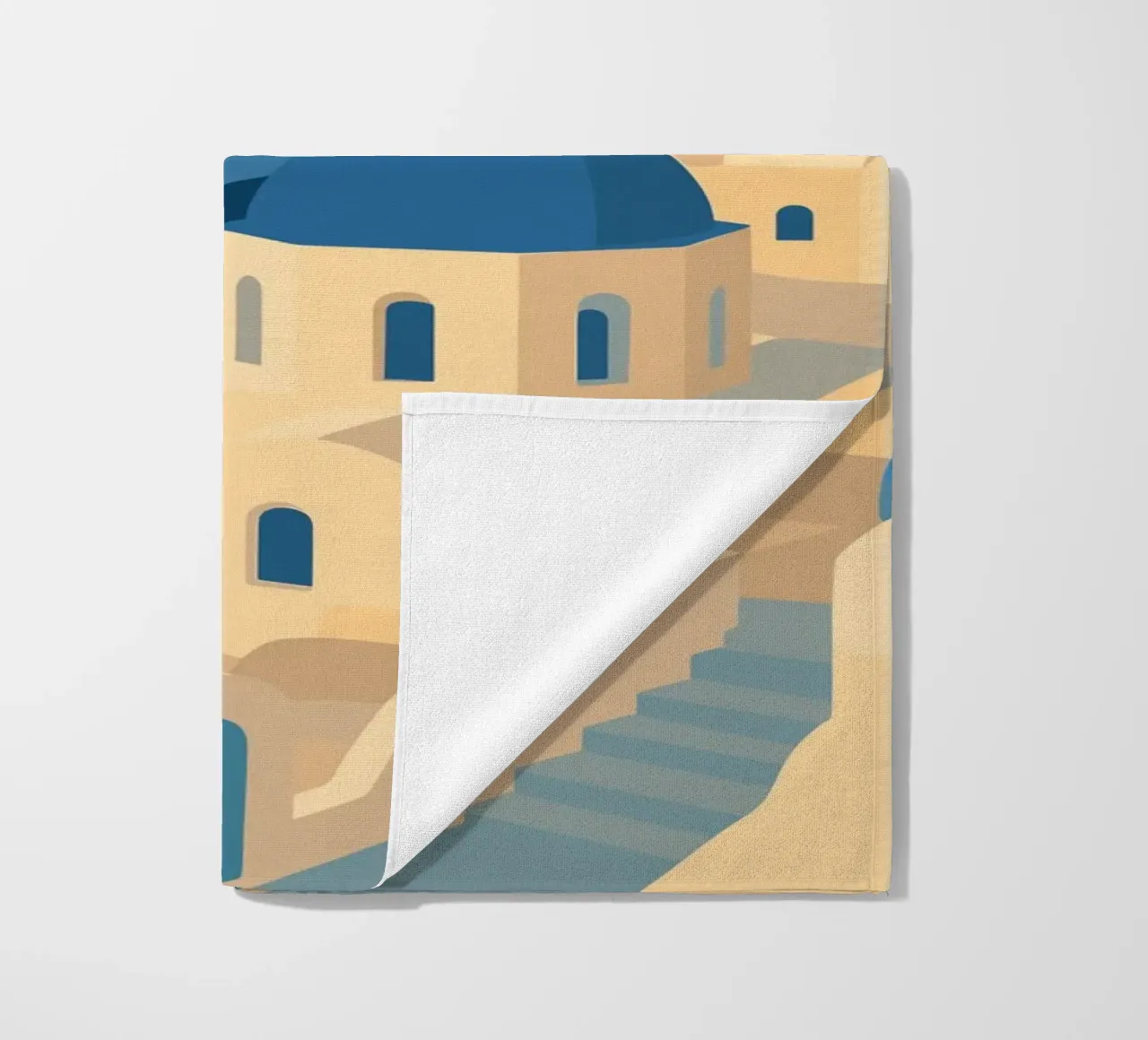 Santorini telo mare da minimalist designs