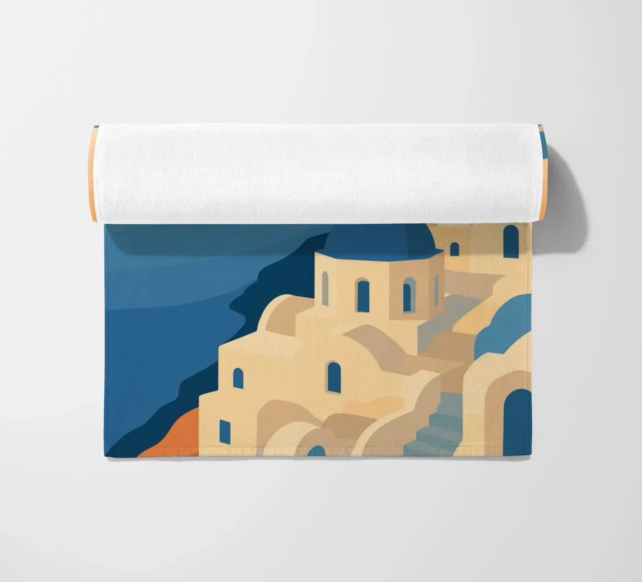 Santorini telo mare da minimalist designs