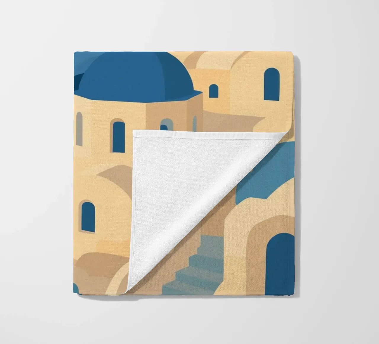 Santorini telo mare da minimalist designs