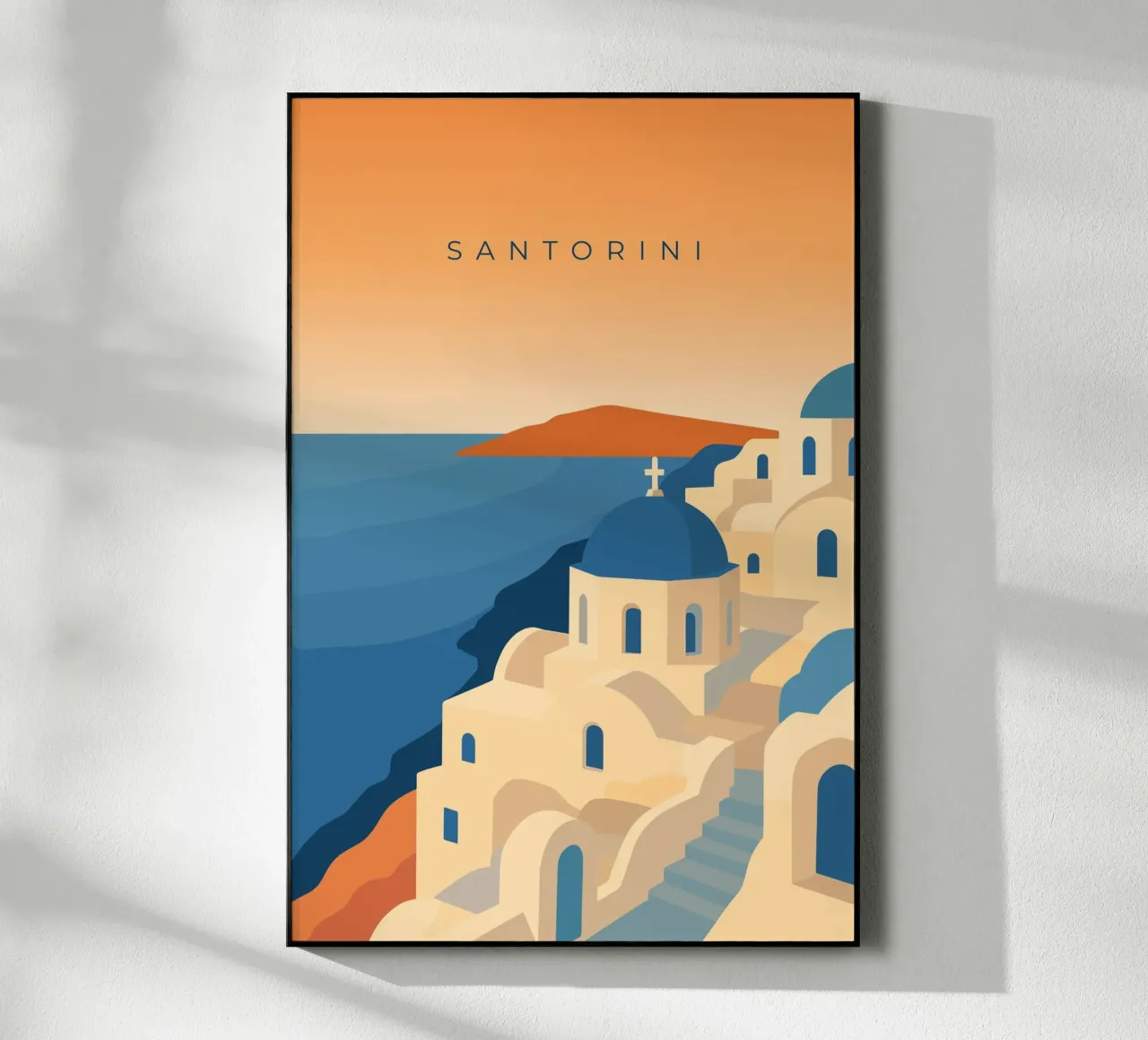 Santorini plexiglass da minimalist designs