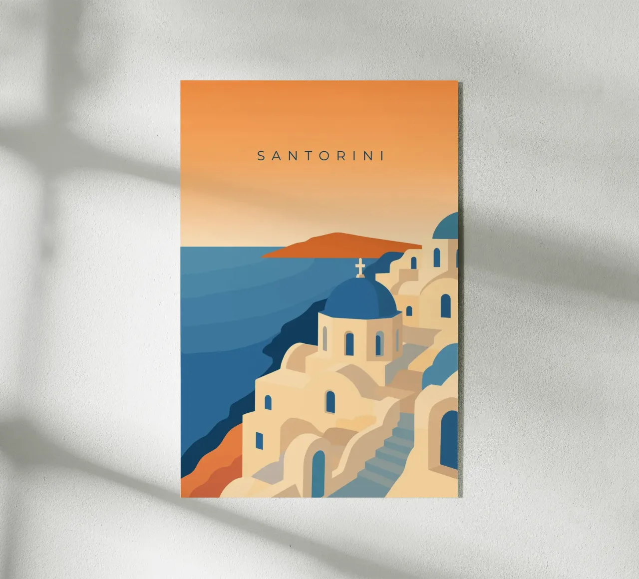 Santorini plexiglass da minimalist designs