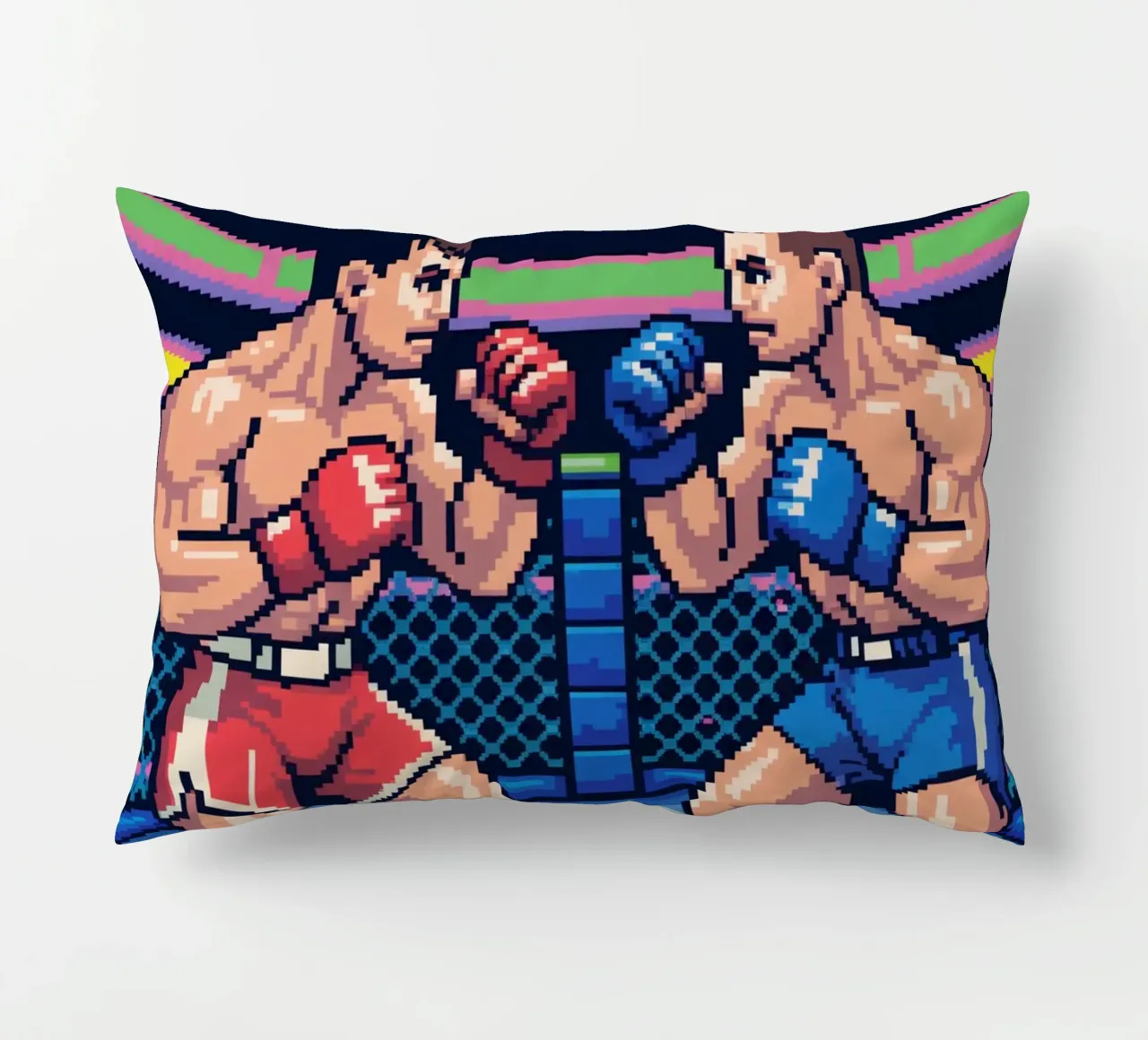 Combattimento MMA retrò - Gioco arcade in stile Pixel Art cuscino da GameDay Studio
