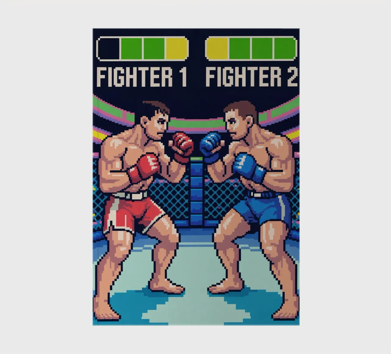 Combattimento MMA retrò - Gioco arcade in stile Pixel Art diario da GameDay Studio