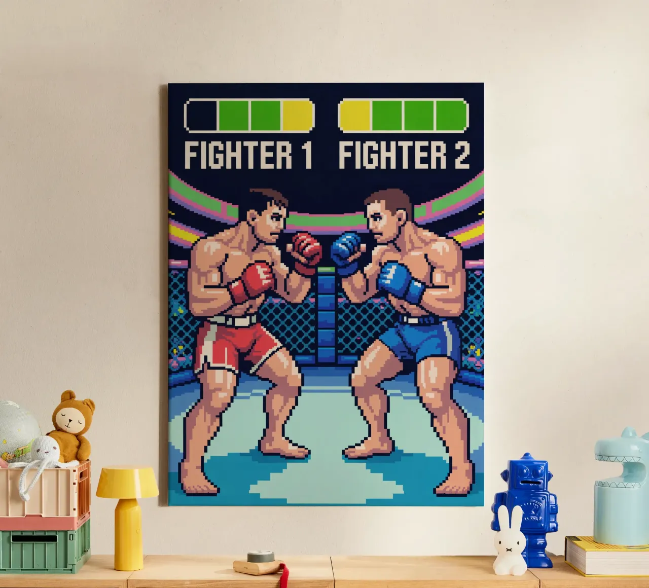Combattimento MMA retrò - Gioco arcade in stile Pixel Art tela da GameDay Studio