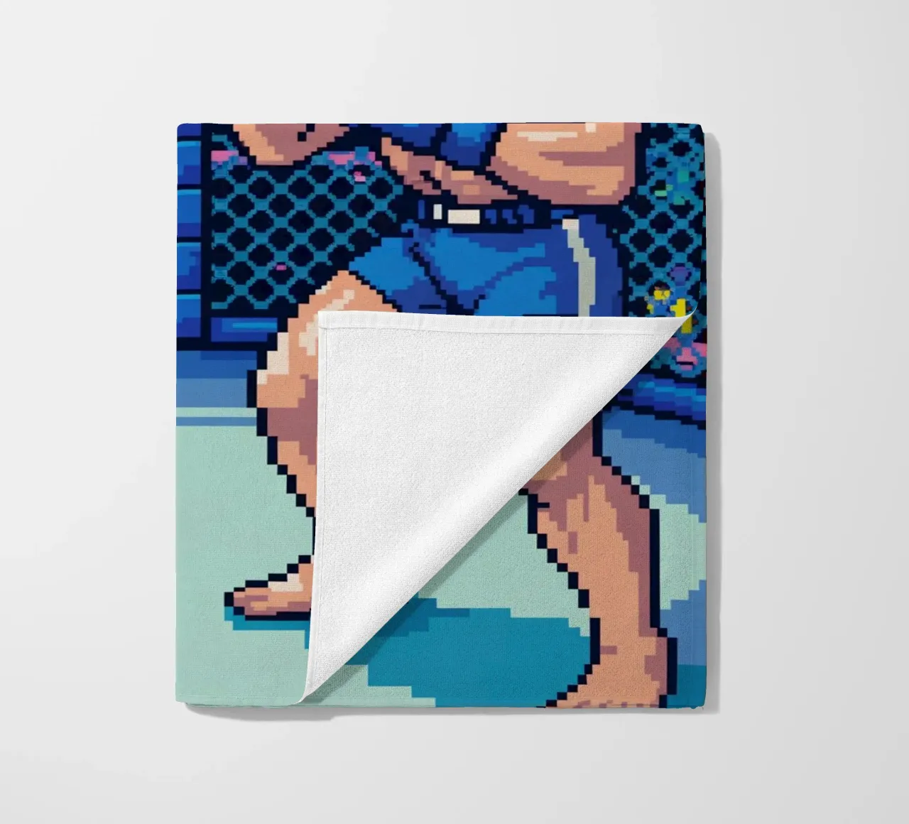 Combattimento MMA retrò - Gioco arcade in stile Pixel Art telo mare da GameDay Studio