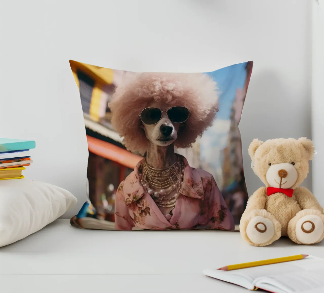 Léonie cuscino da Affiches Chien Originales – Dogland