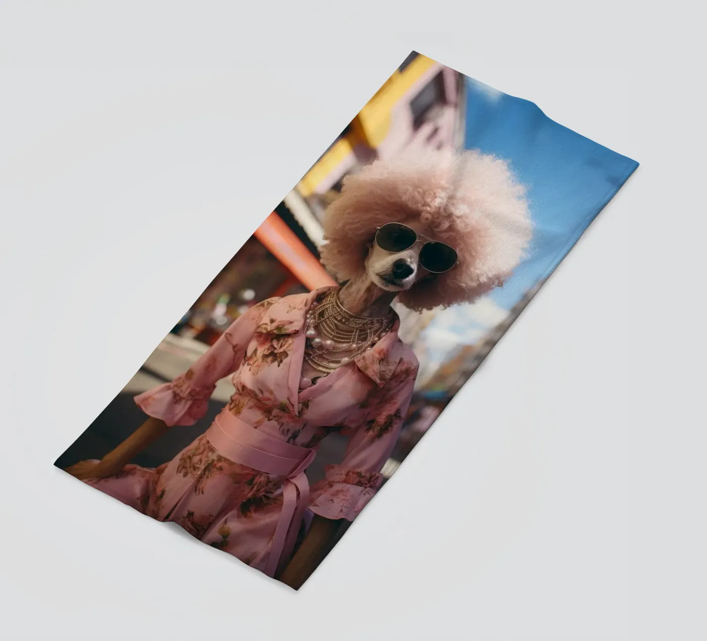 Léonie telo mare da Affiches Chien Originales – Dogland