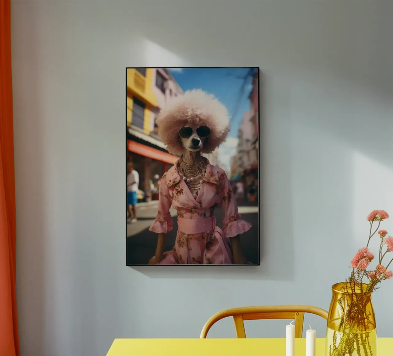 Léonie plexiglass da Affiches Chien Originales – Dogland