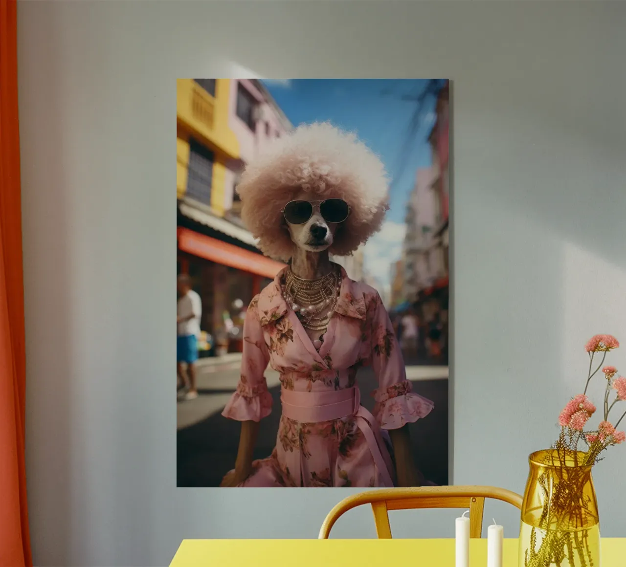 Léonie plexiglass da Affiches Chien Originales – Dogland