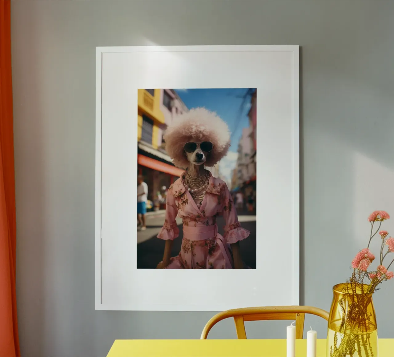 Léonie poster da Affiches Chien Originales – Dogland