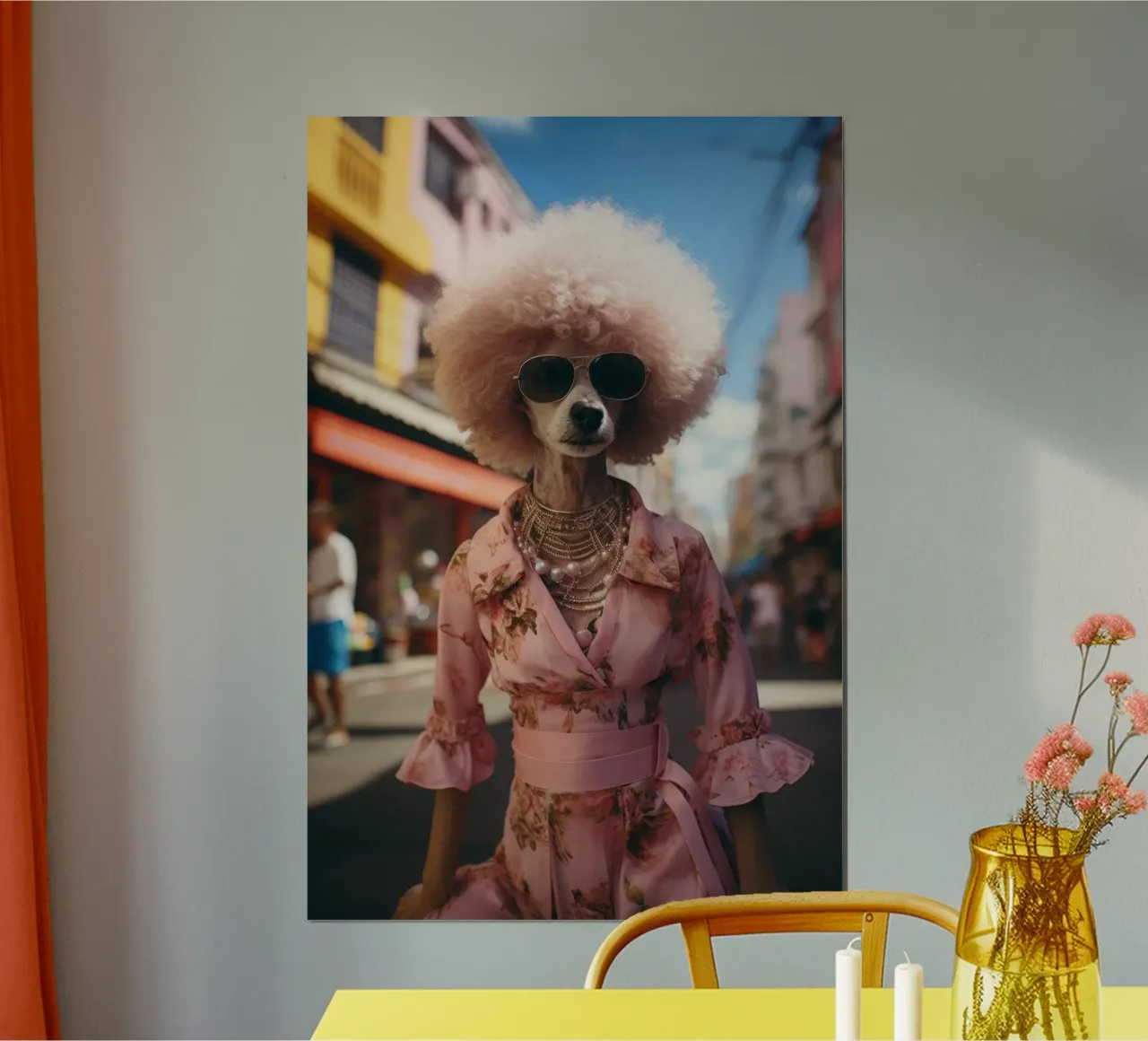 Léonie poster da Affiches Chien Originales – Dogland