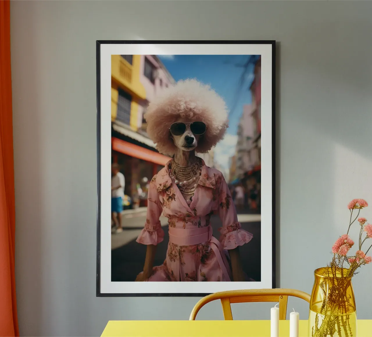 Léonie poster da Affiches Chien Originales – Dogland