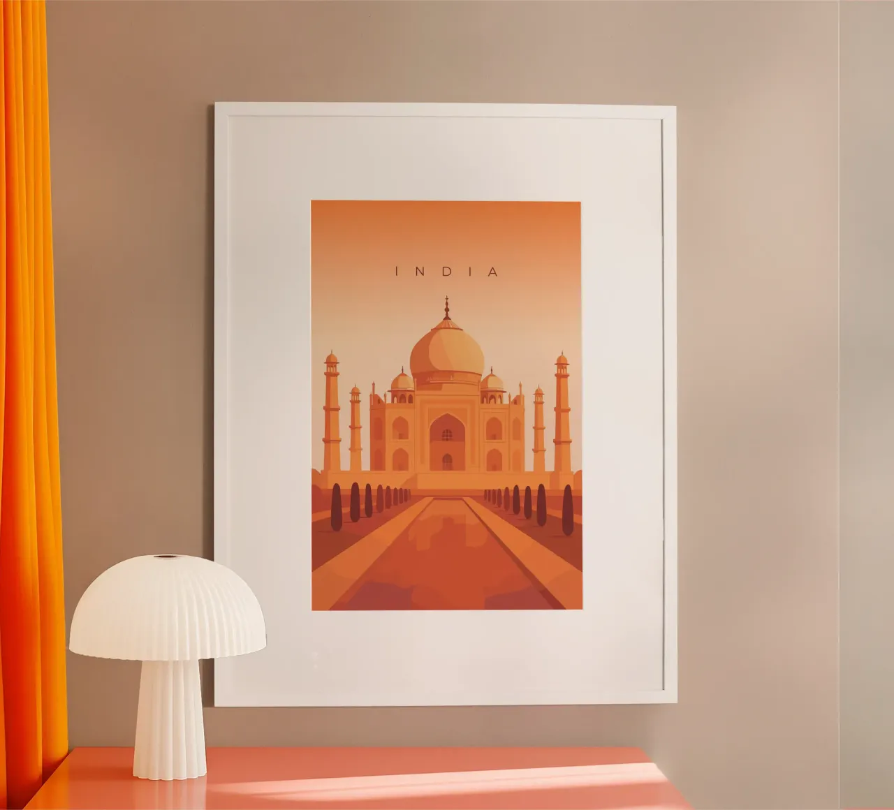 India poster da minimalist designs