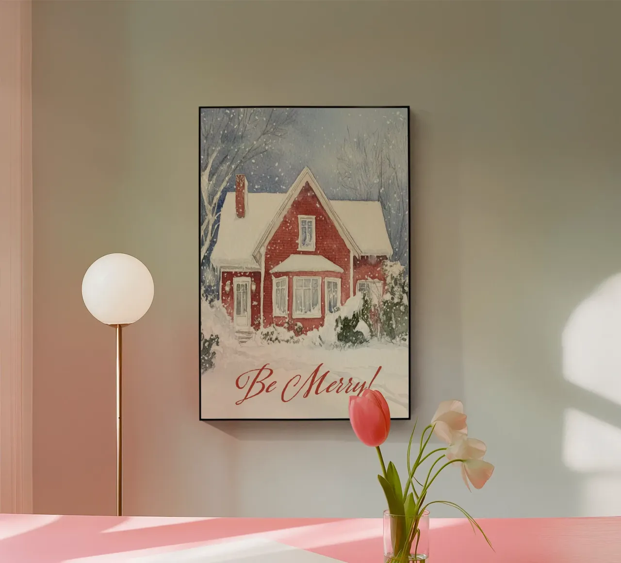 Be Merry plexiglass da treechild