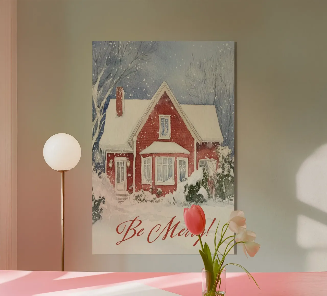 Be Merry plexiglass da treechild