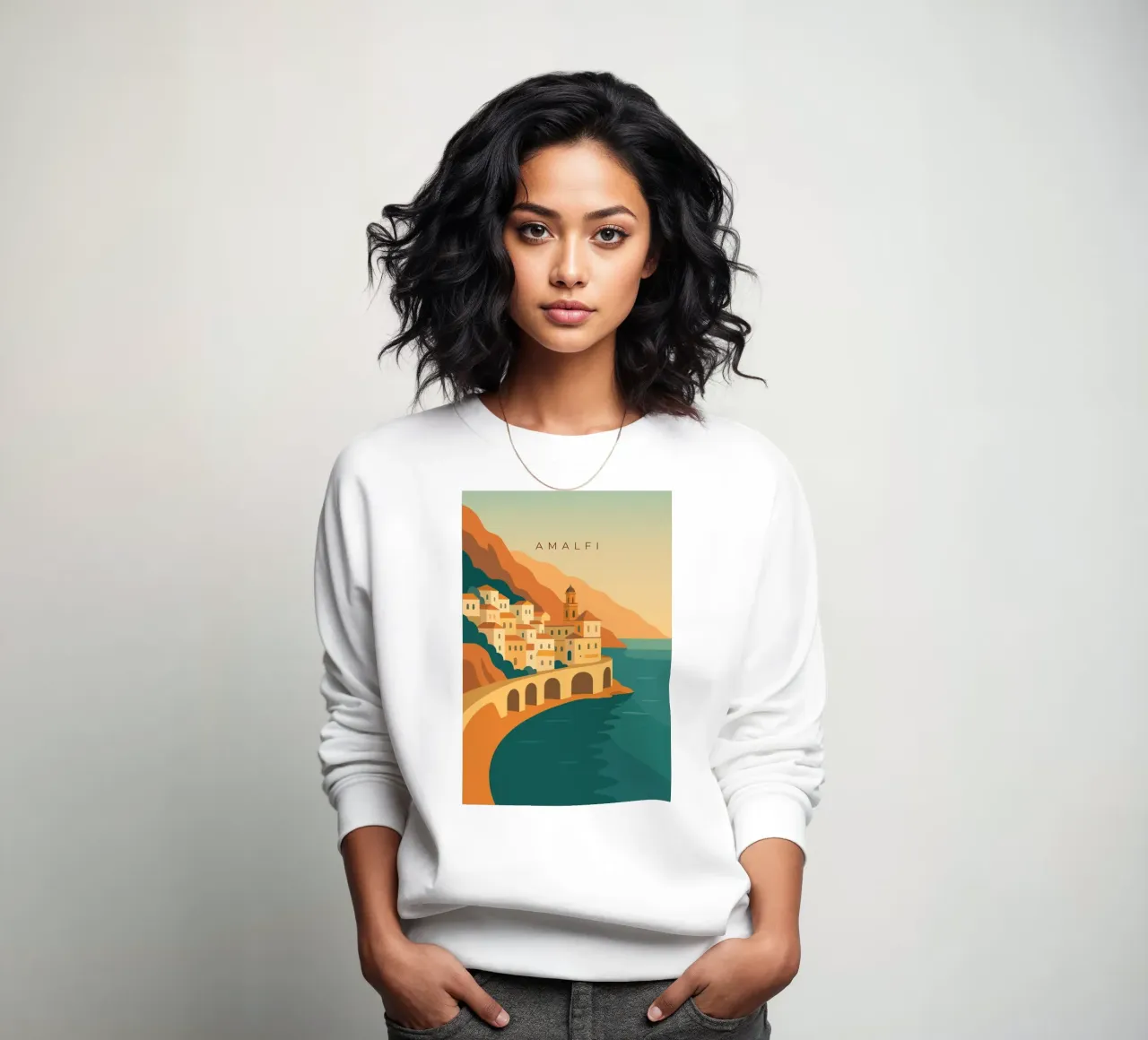 Amalfi felpa da minimalist designs