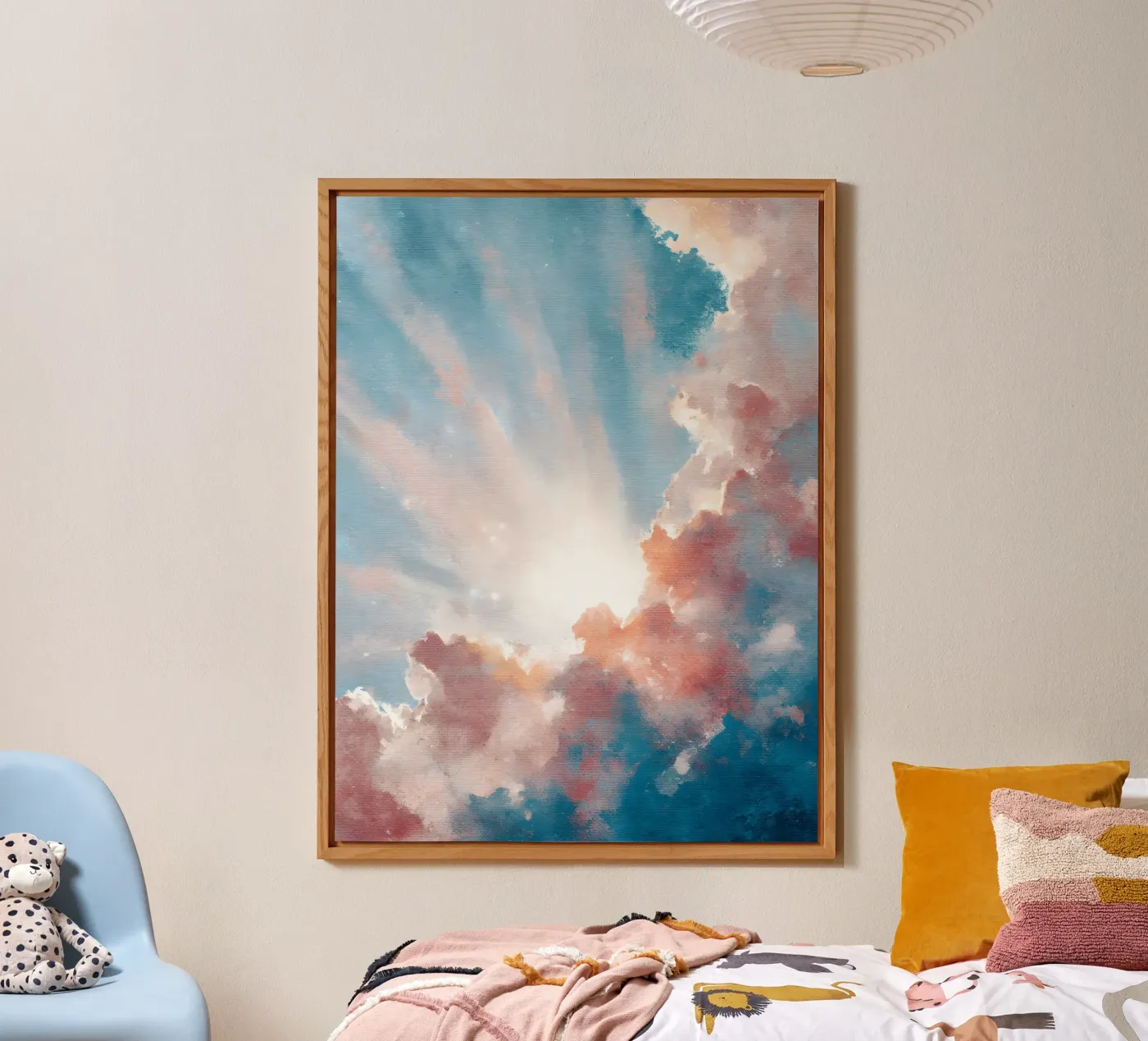 Cloud Dreams forex plate by Boho House