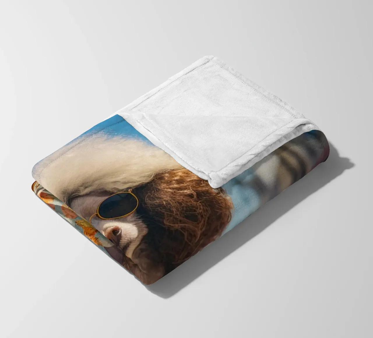 Margaux fleece blanket by Affiches Chien Originales – Dogland