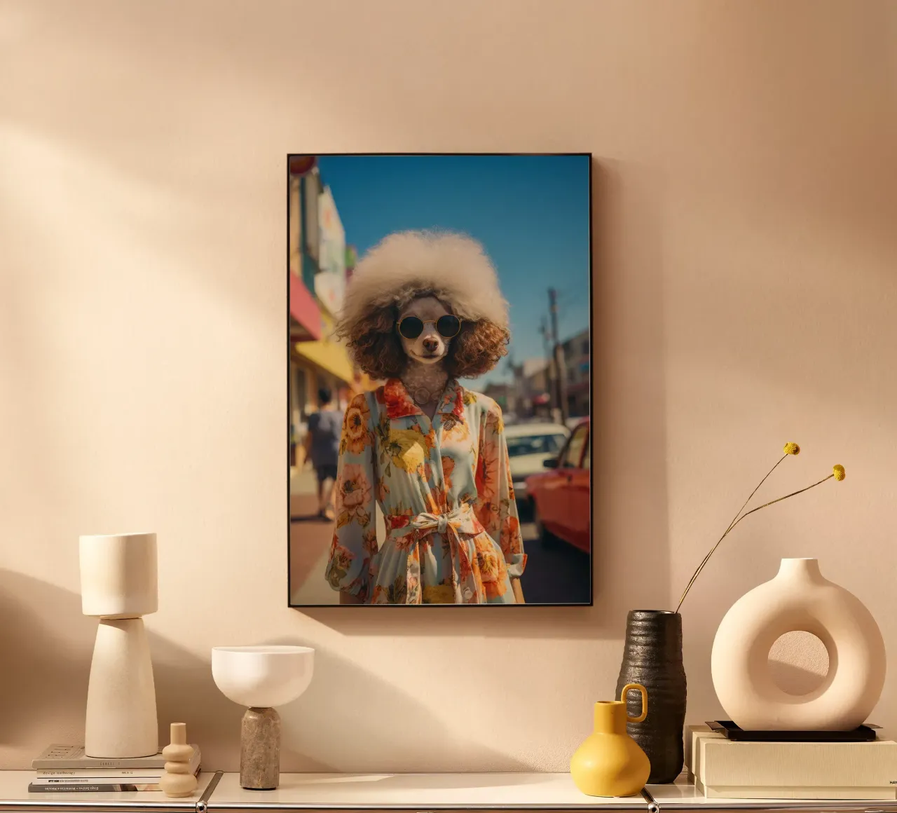 Margaux plexiglass da Affiches Chien Originales – Dogland