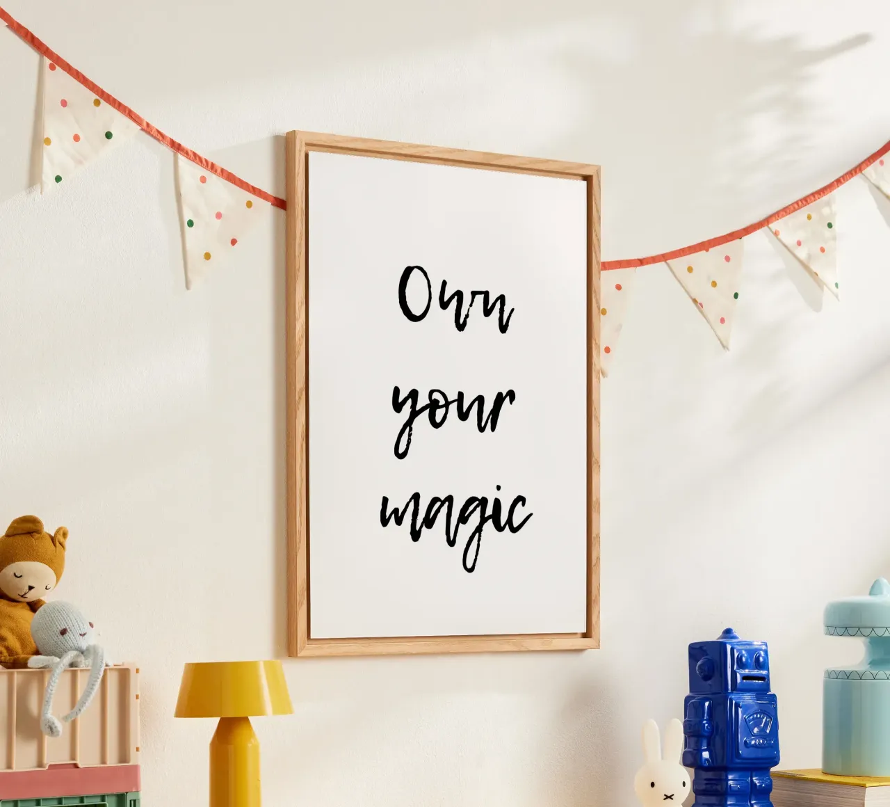 Own your magic plexiglass da Quotes on walls