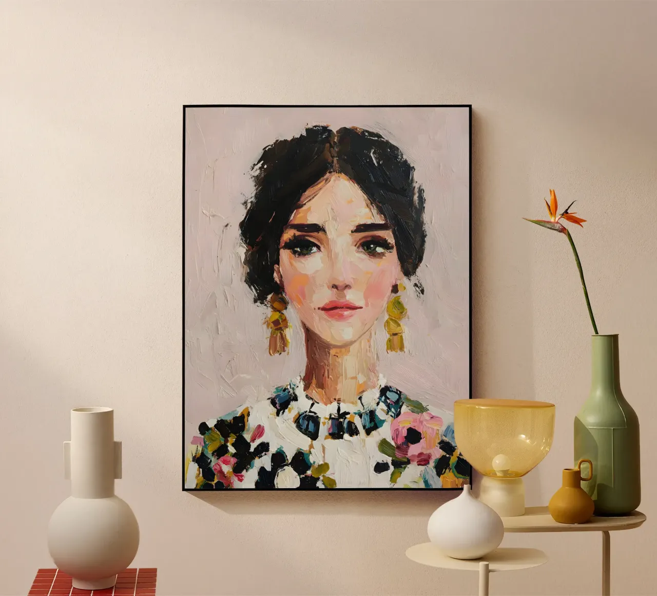 Bohemian Portrait plexiglass da Boho House