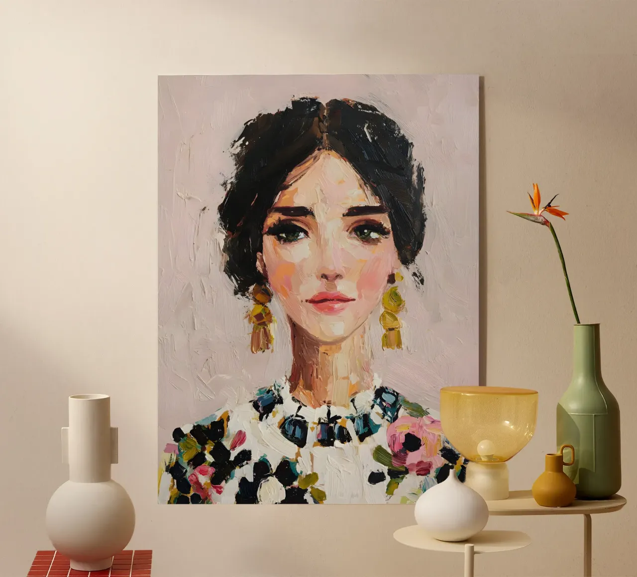 Bohemian Portrait plexiglass da Boho House