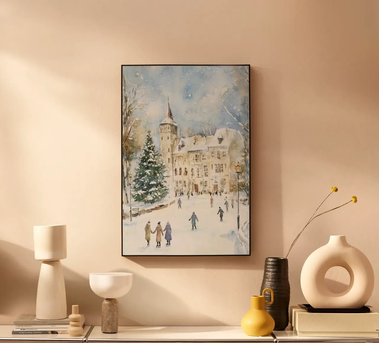 Ice Skates Fun plexiglass da treechild