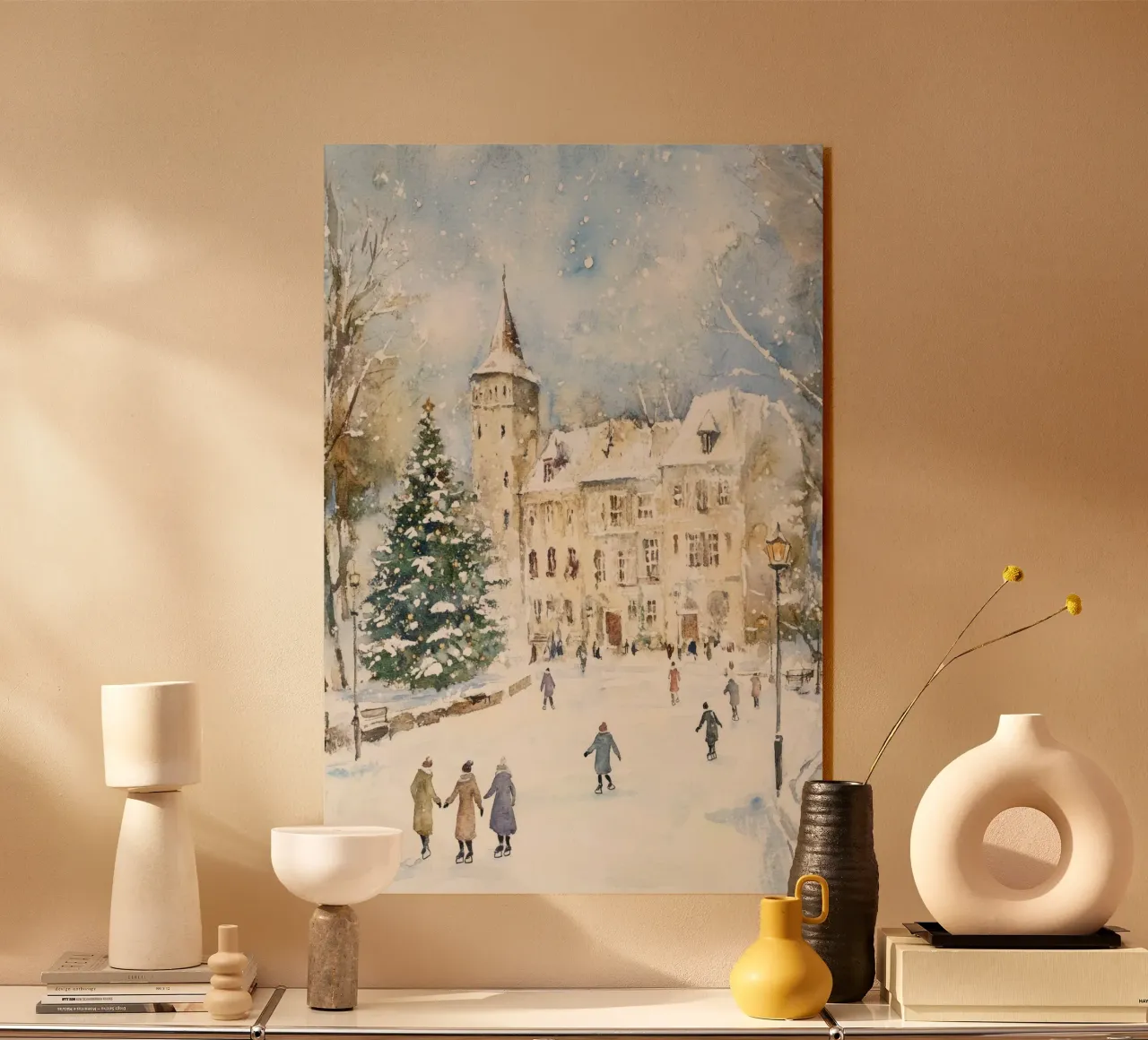 Ice Skates Fun plexiglass da treechild