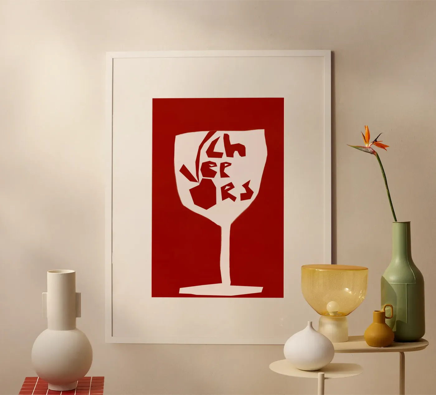 Cheers (Red) poster da treechild