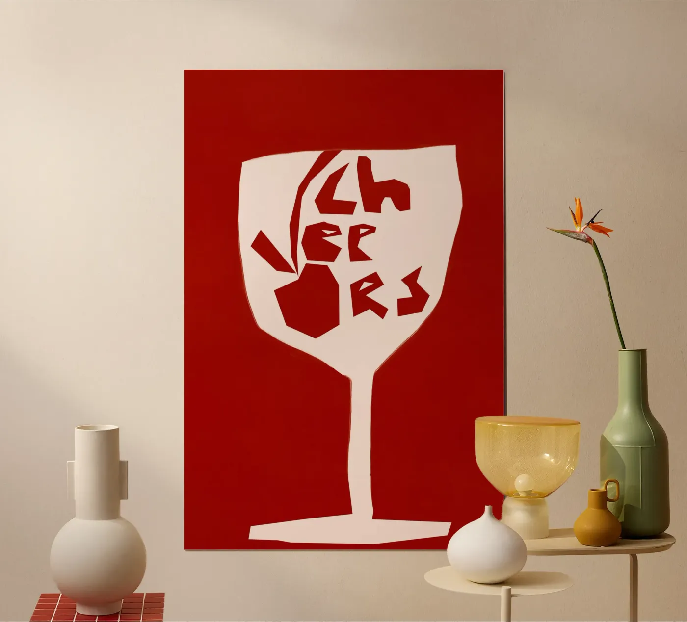 Cheers (Red) poster da treechild