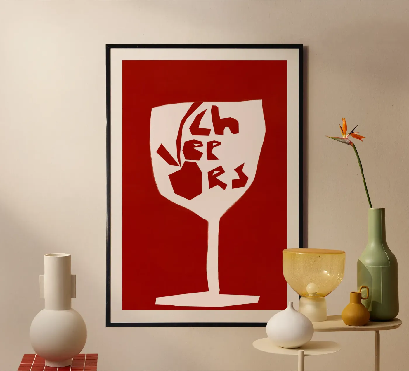 Cheers (Red) poster da treechild