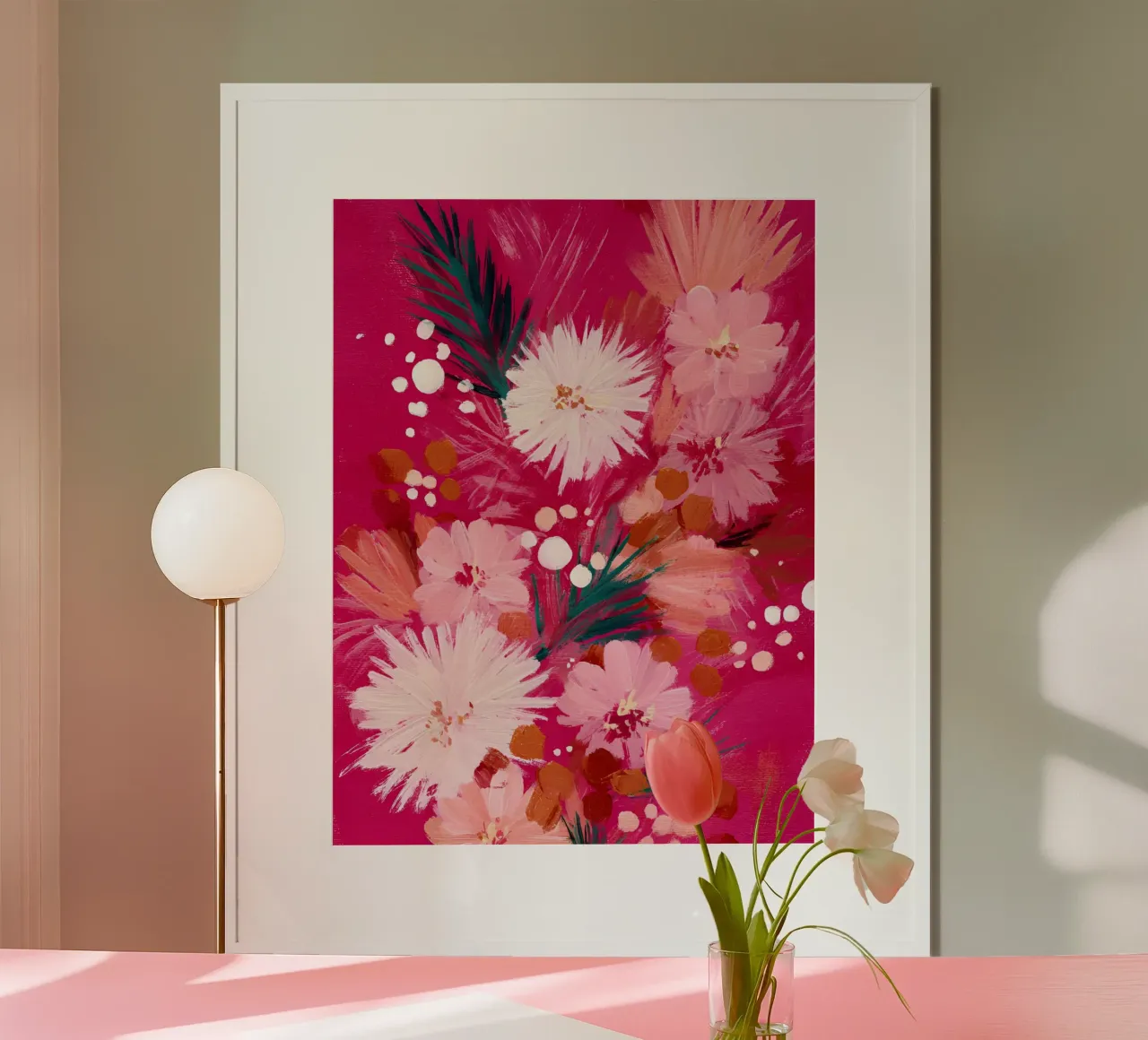 Fuchsia Festivity poster da The Floralist