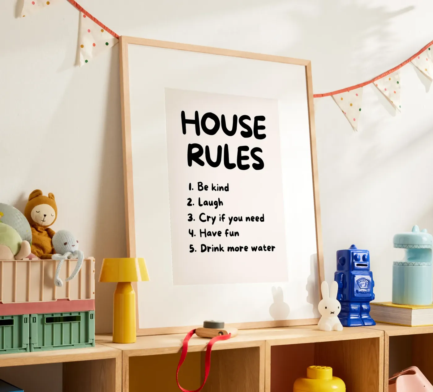 HOUSE RULES poster by BAWA