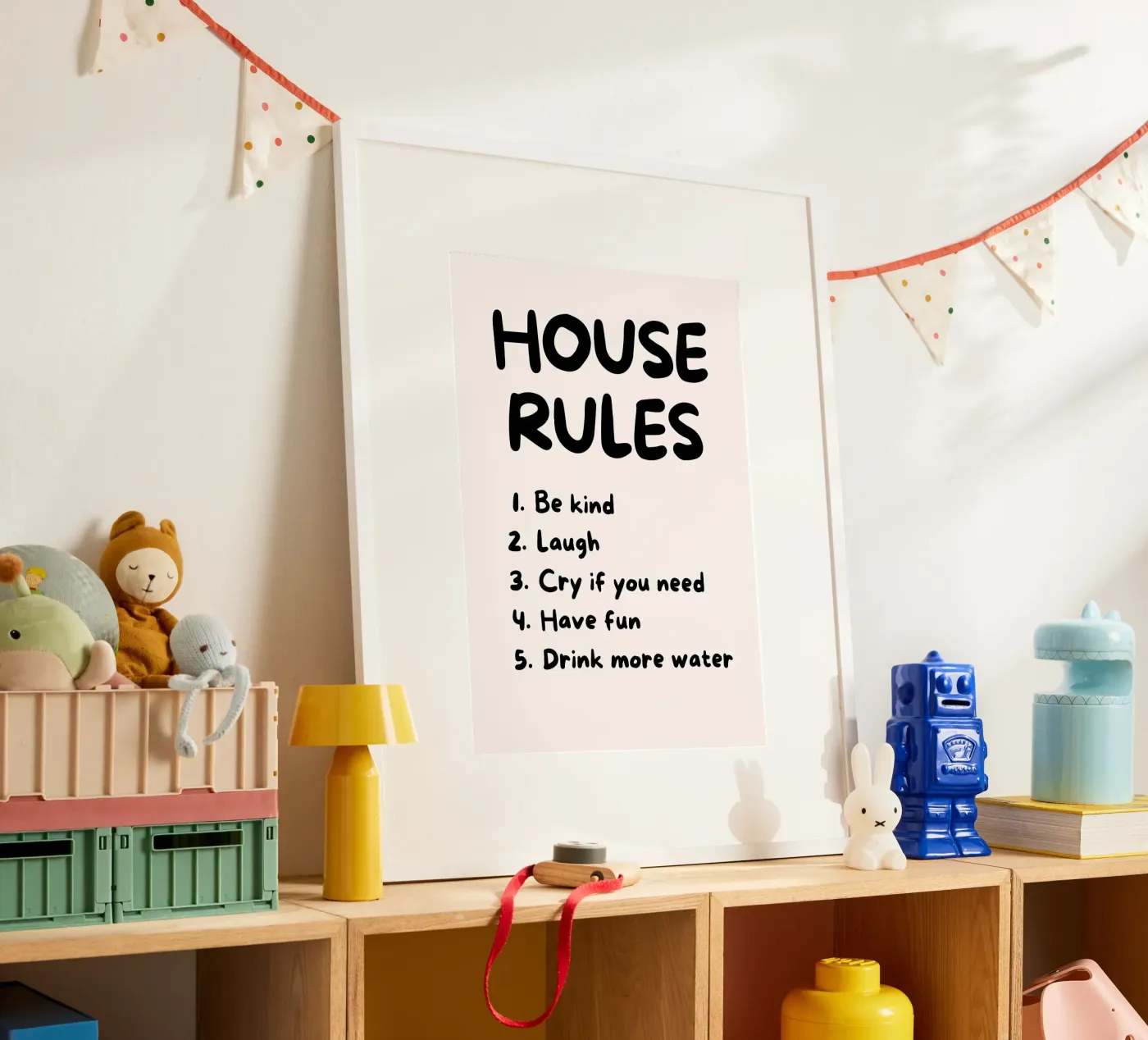 HOUSE RULES poster by BAWA