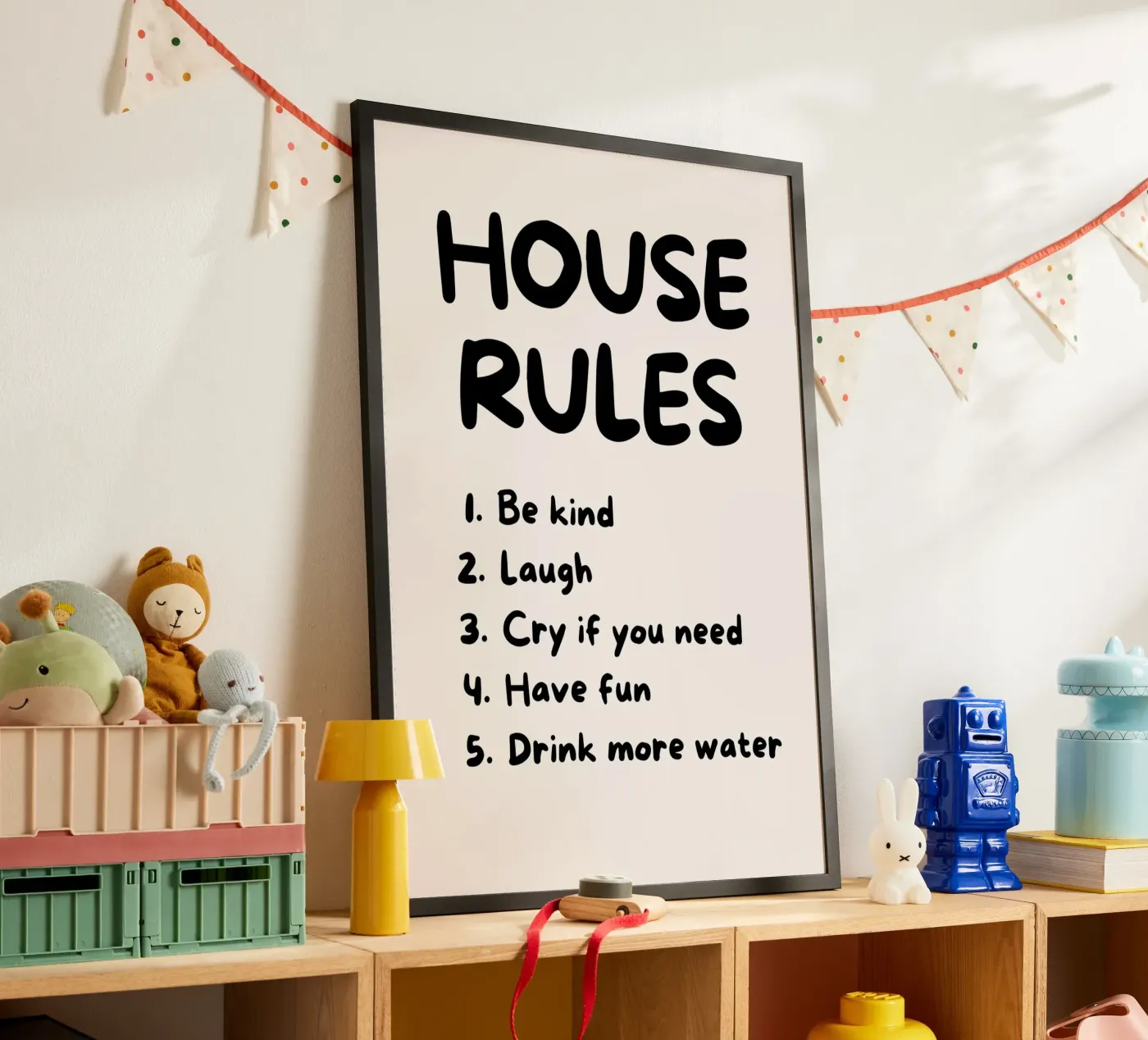 HOUSE RULES poster by BAWA