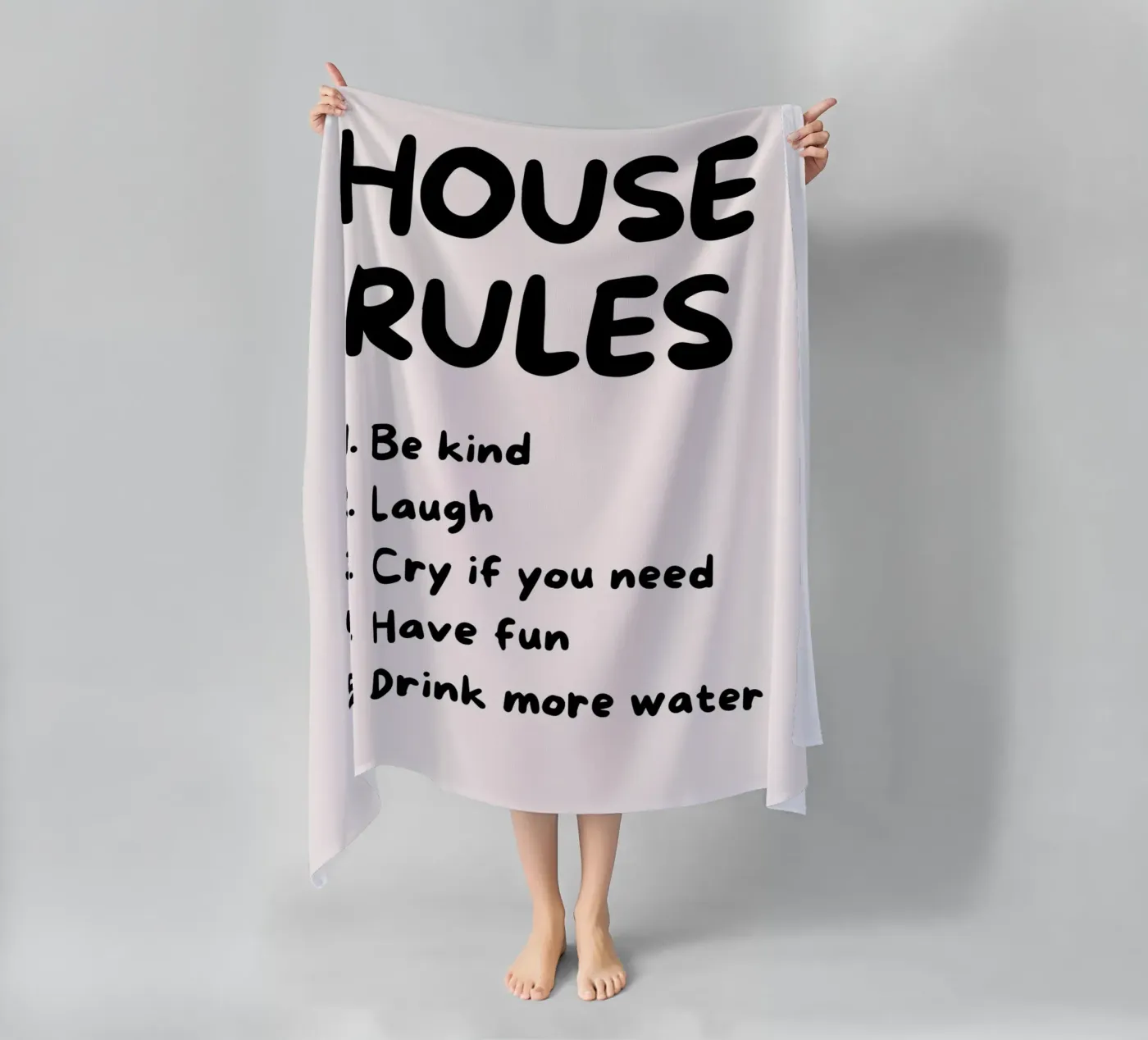 HOUSE RULES telo mare da BAWA