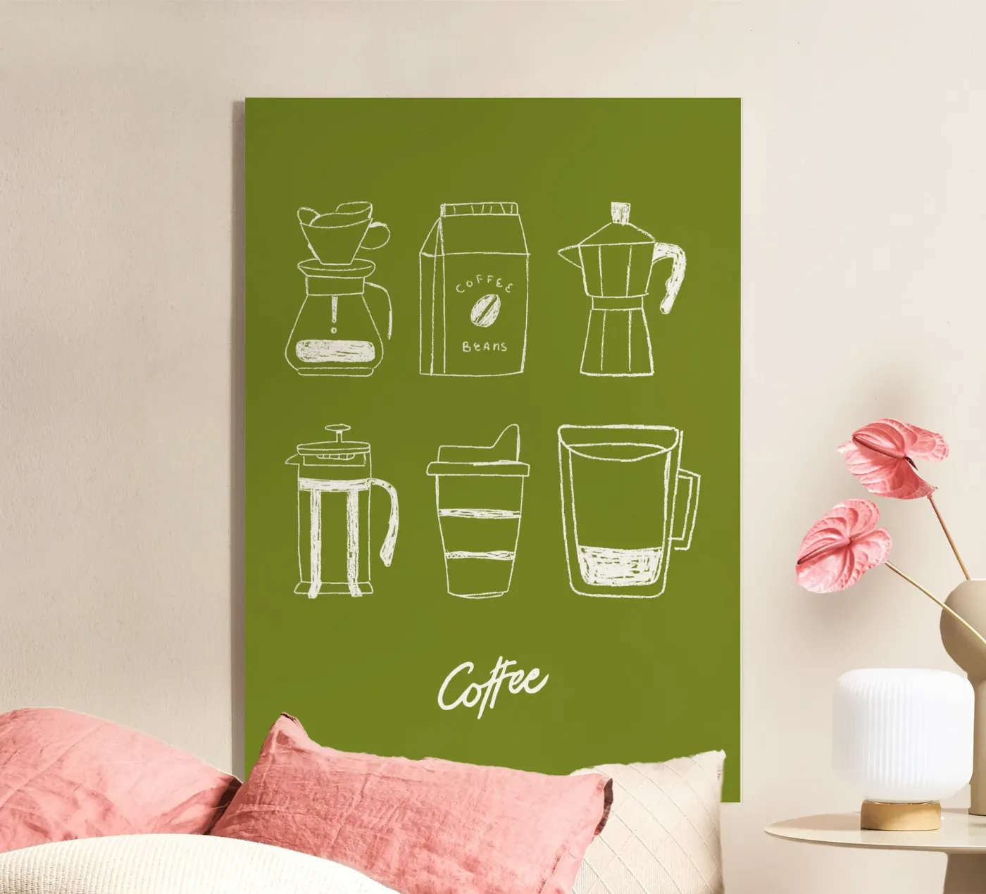 COFFEE Acryl-Glas von ARTEVO