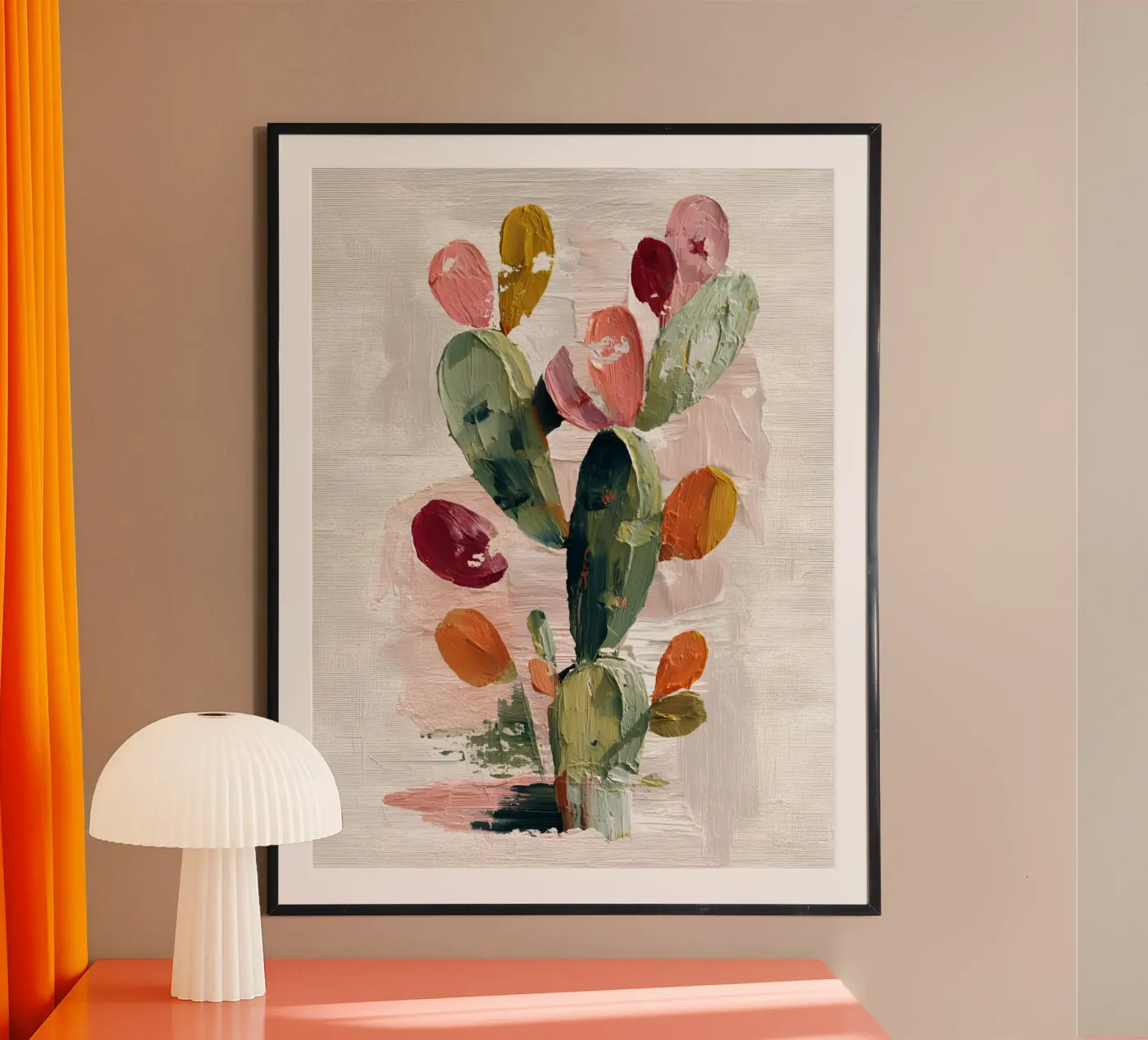 Charming Cactus poster by The Floralist