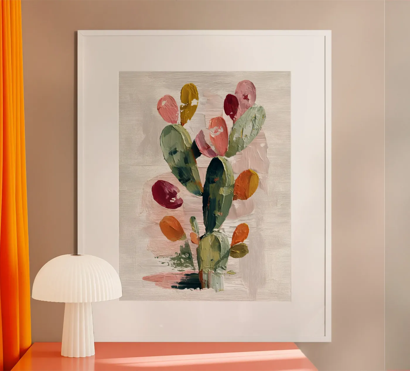 Charming Cactus poster by The Floralist