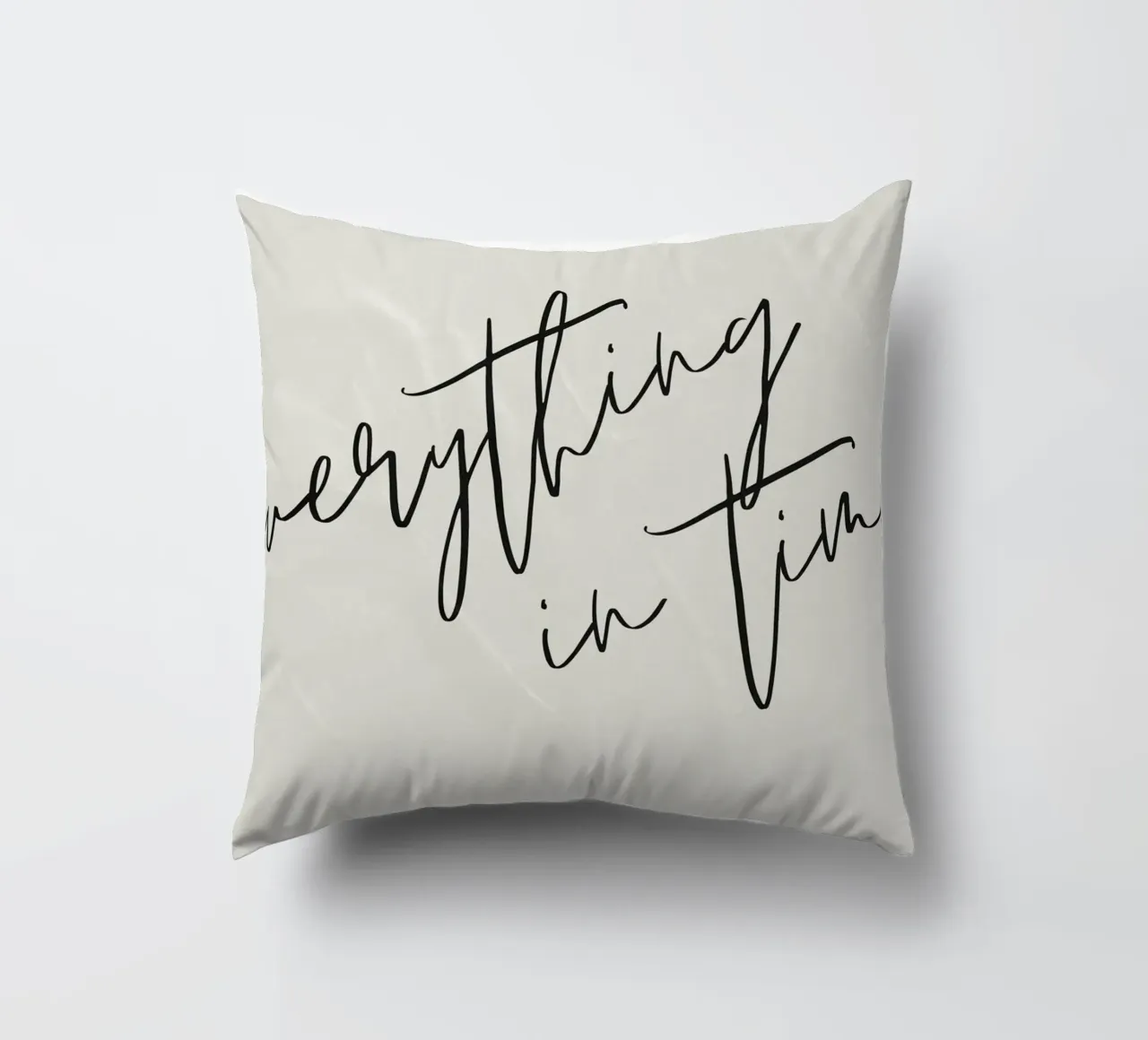 EVERYTHING IN TIME cuscino da ARTEVO