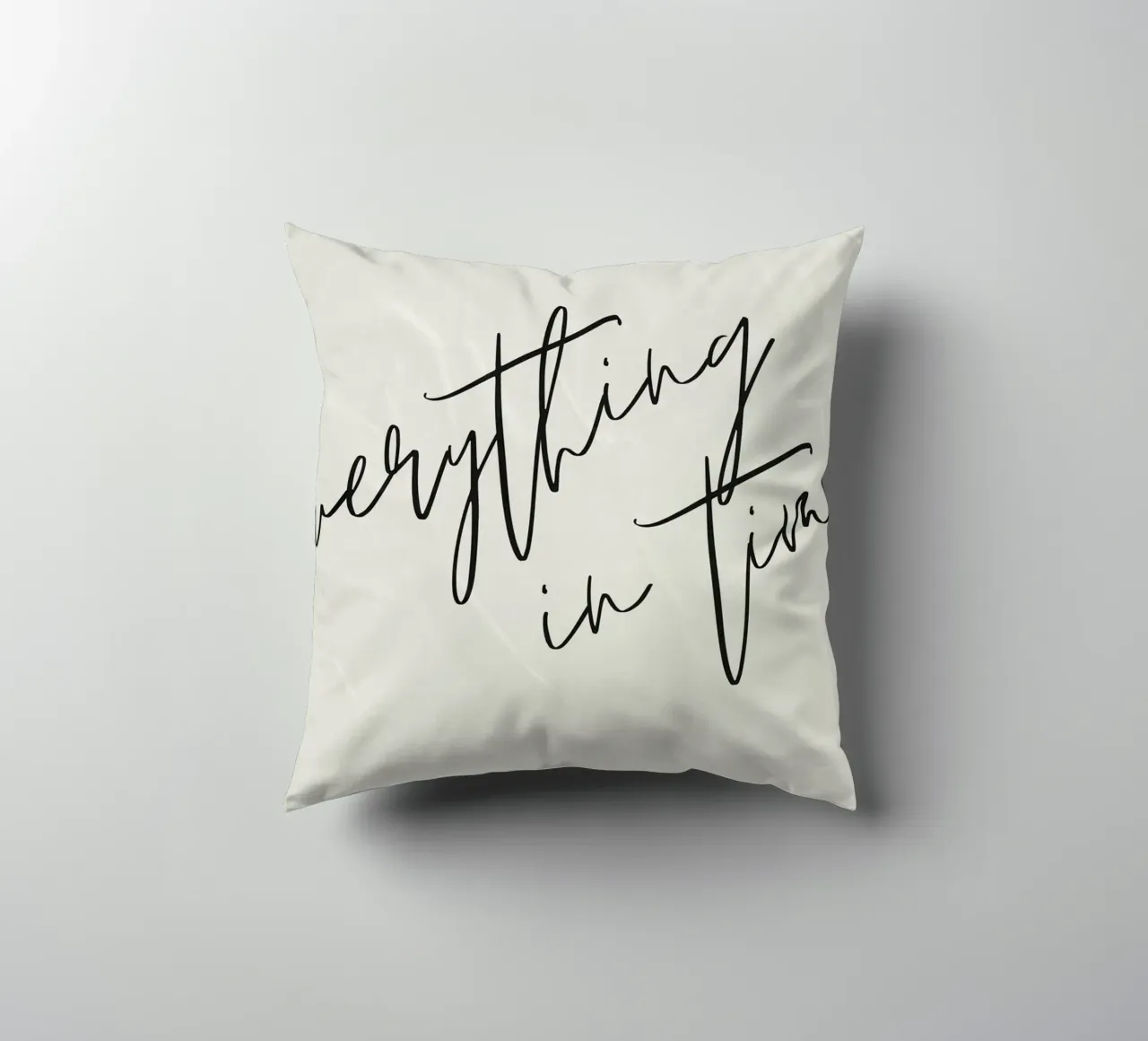 EVERYTHING IN TIME cuscino da ARTEVO