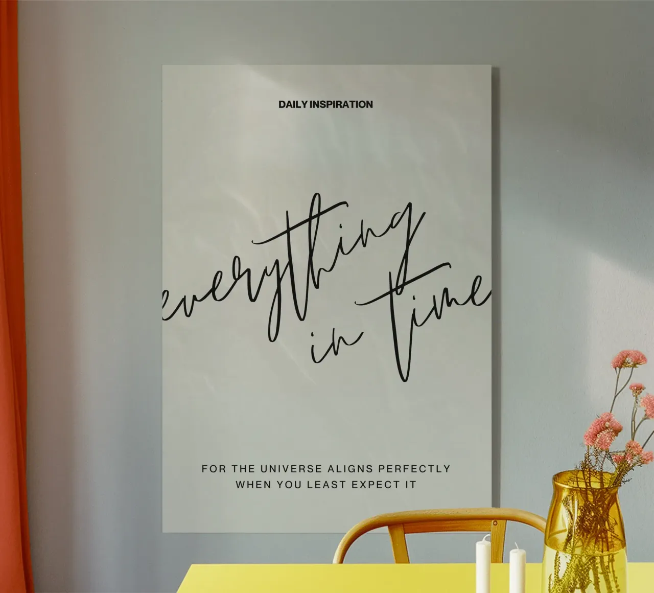 EVERYTHING IN TIME plexiglass da ARTEVO